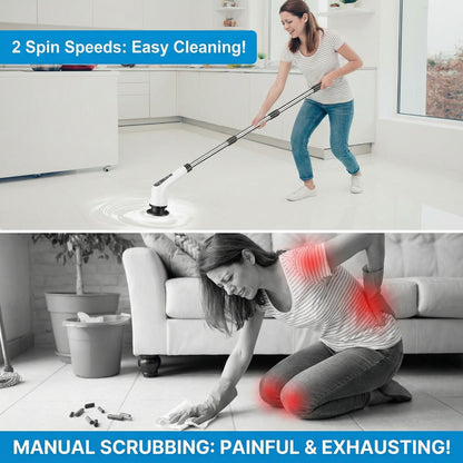 No1 Ultimate Cordless Power Spin Scrubber