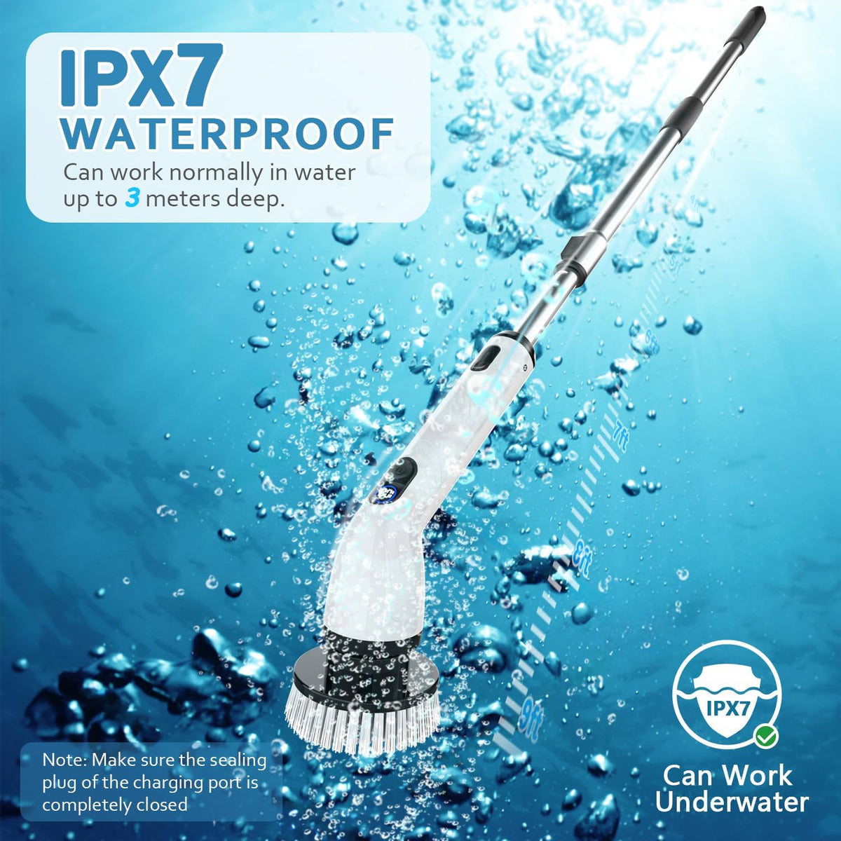 No1 Ultimate Cordless Power Spin Scrubber